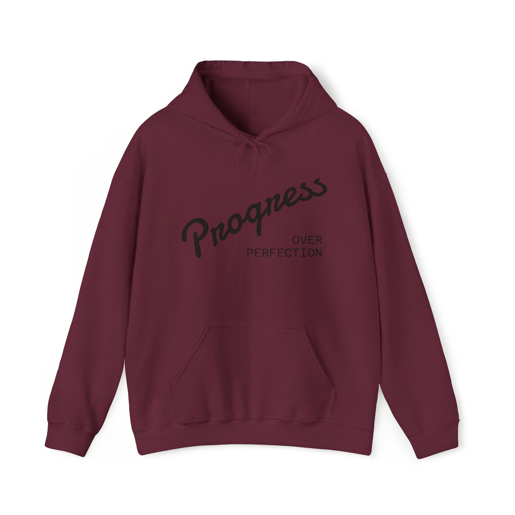 Men's 'Progress Over Perfection' Heavy Blend Hoodie