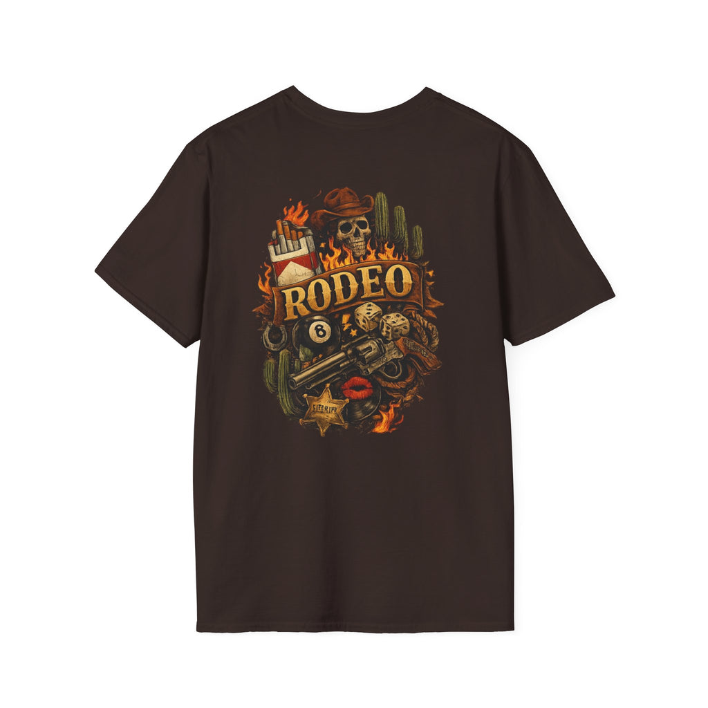 Men’s ‘RODEO’Graphic Softstyle T-Shirt