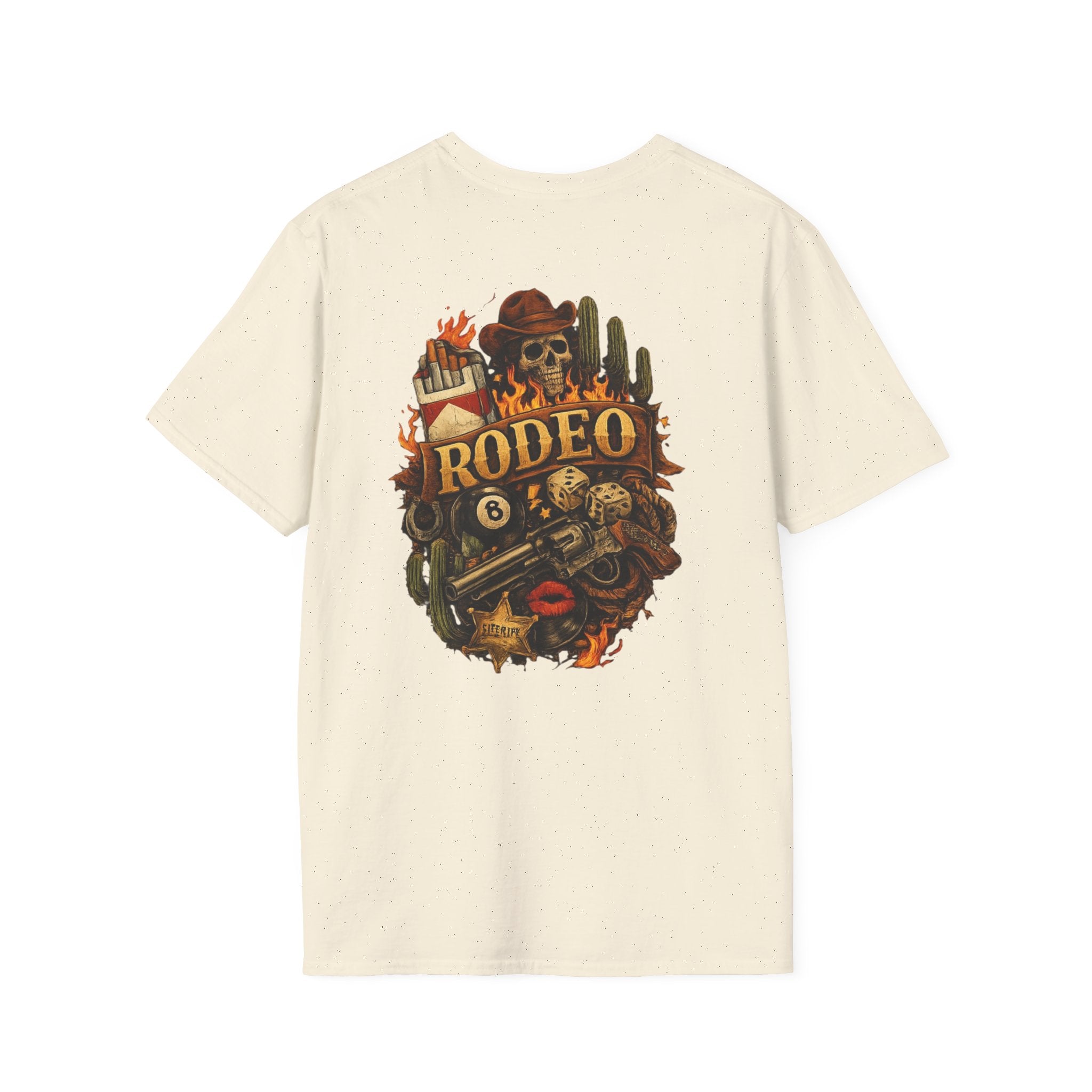Men’s ‘RODEO’Graphic Softstyle T-Shirt
