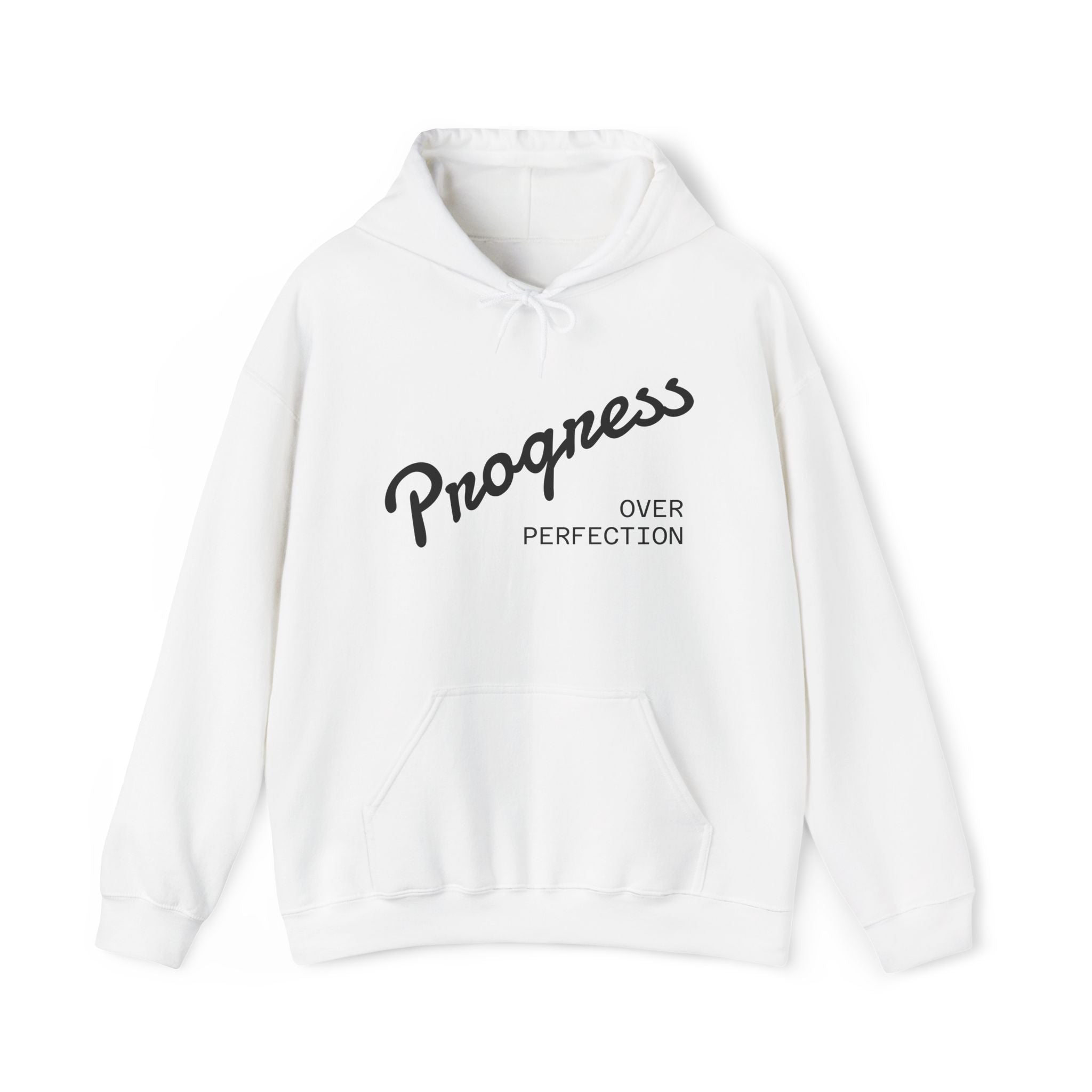Men's 'Progress Over Perfection' Heavy Blend Hoodie