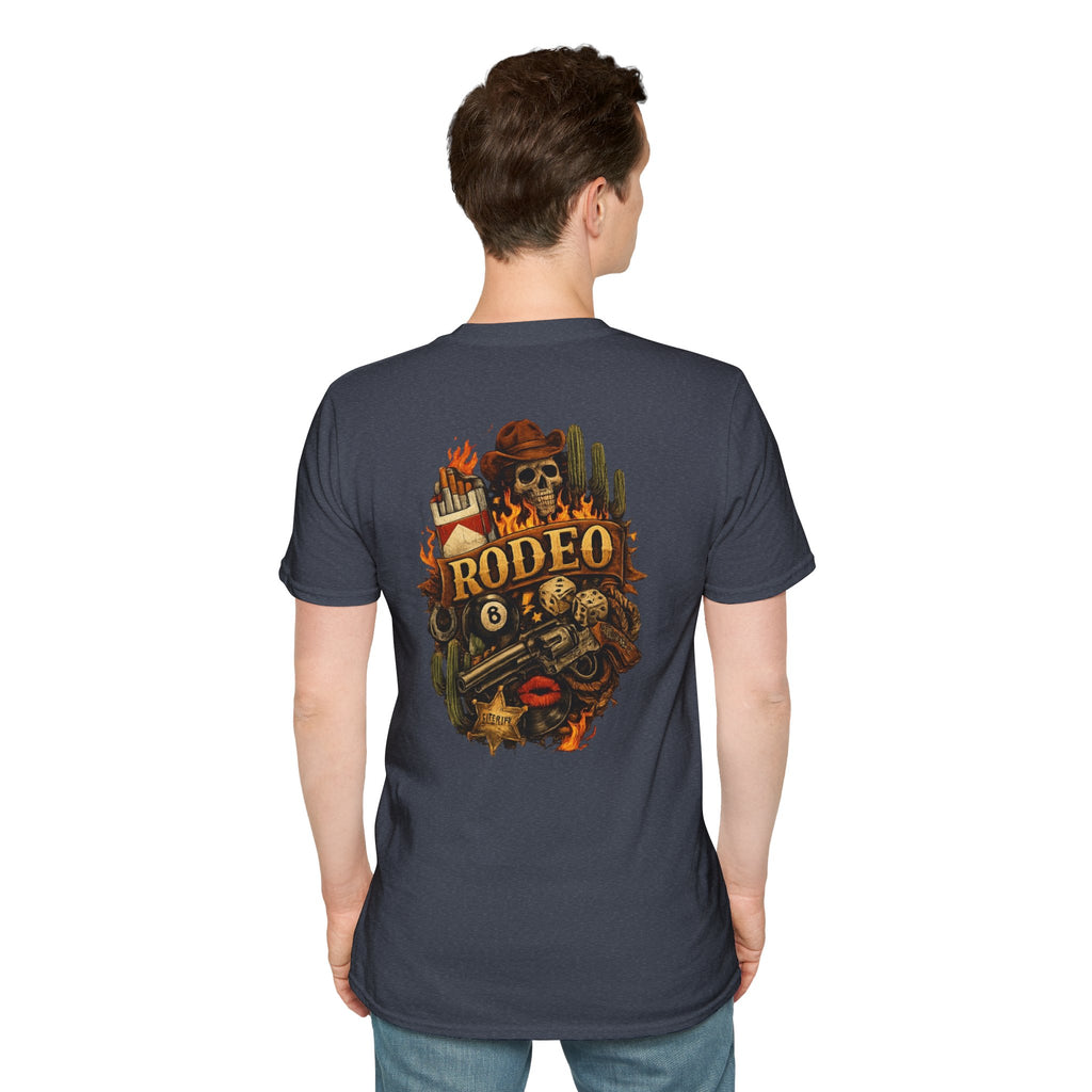 Men’s ‘RODEO’Graphic Softstyle T-Shirt