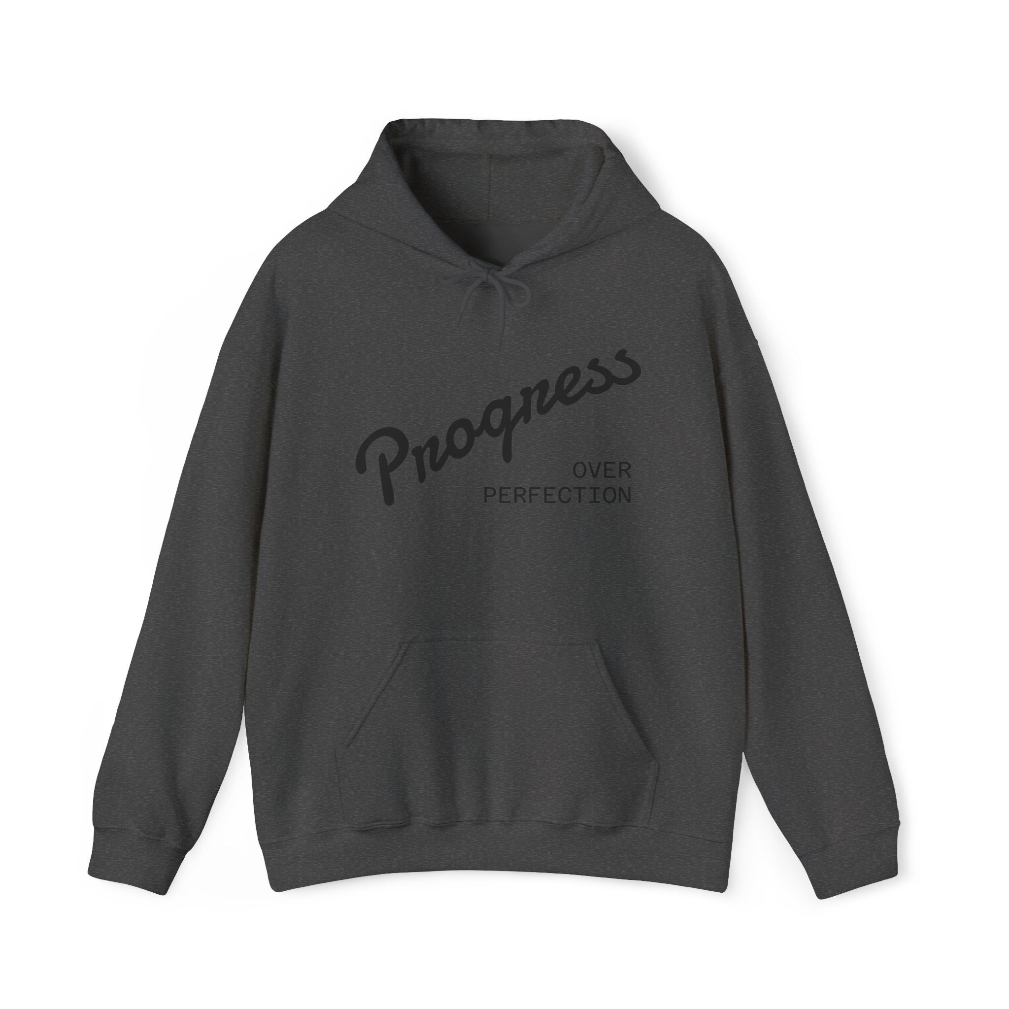 Men's 'Progress Over Perfection' Heavy Blend Hoodie