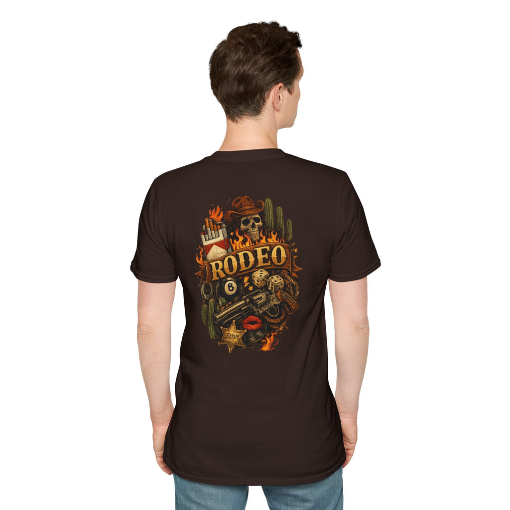 Men’s ‘RODEO’Graphic Softstyle T-Shirt