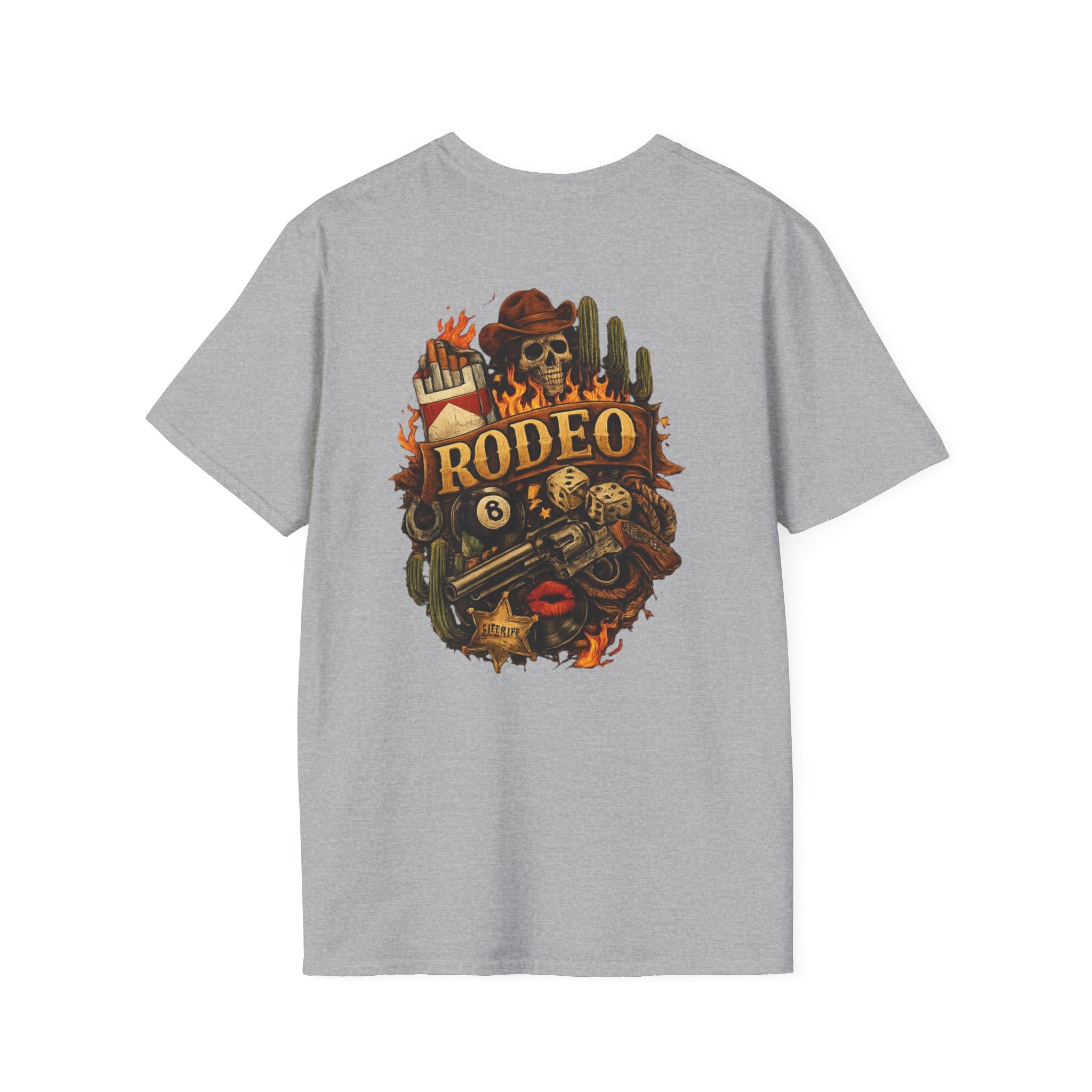 Men’s ‘RODEO’Graphic Softstyle T-Shirt