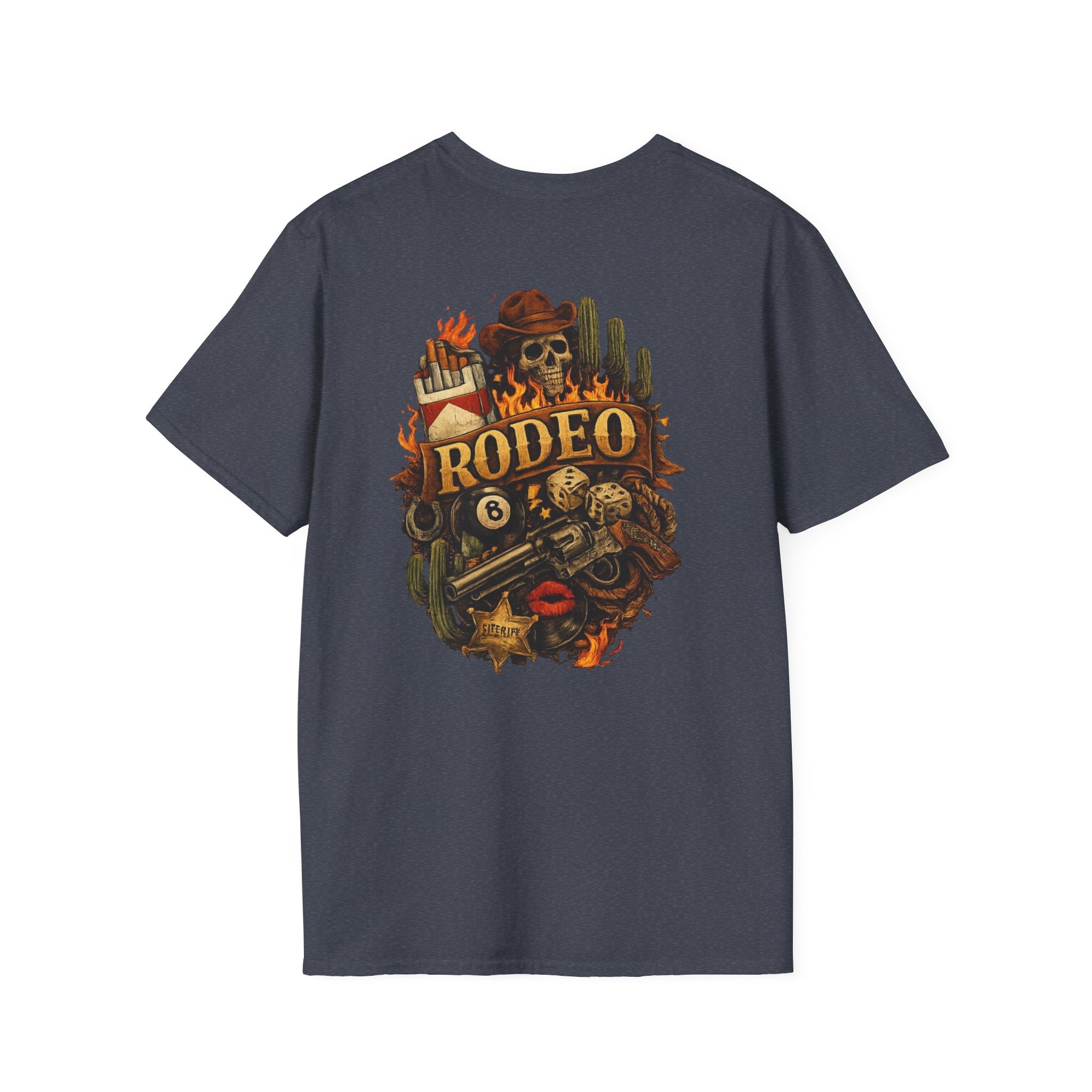 Men’s ‘RODEO’Graphic Softstyle T-Shirt