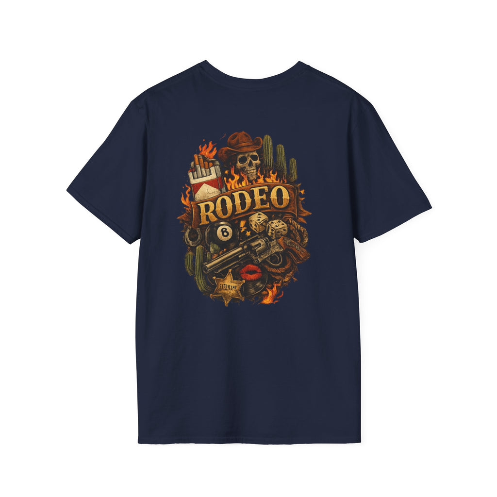 Men’s ‘RODEO’Graphic Softstyle T-Shirt