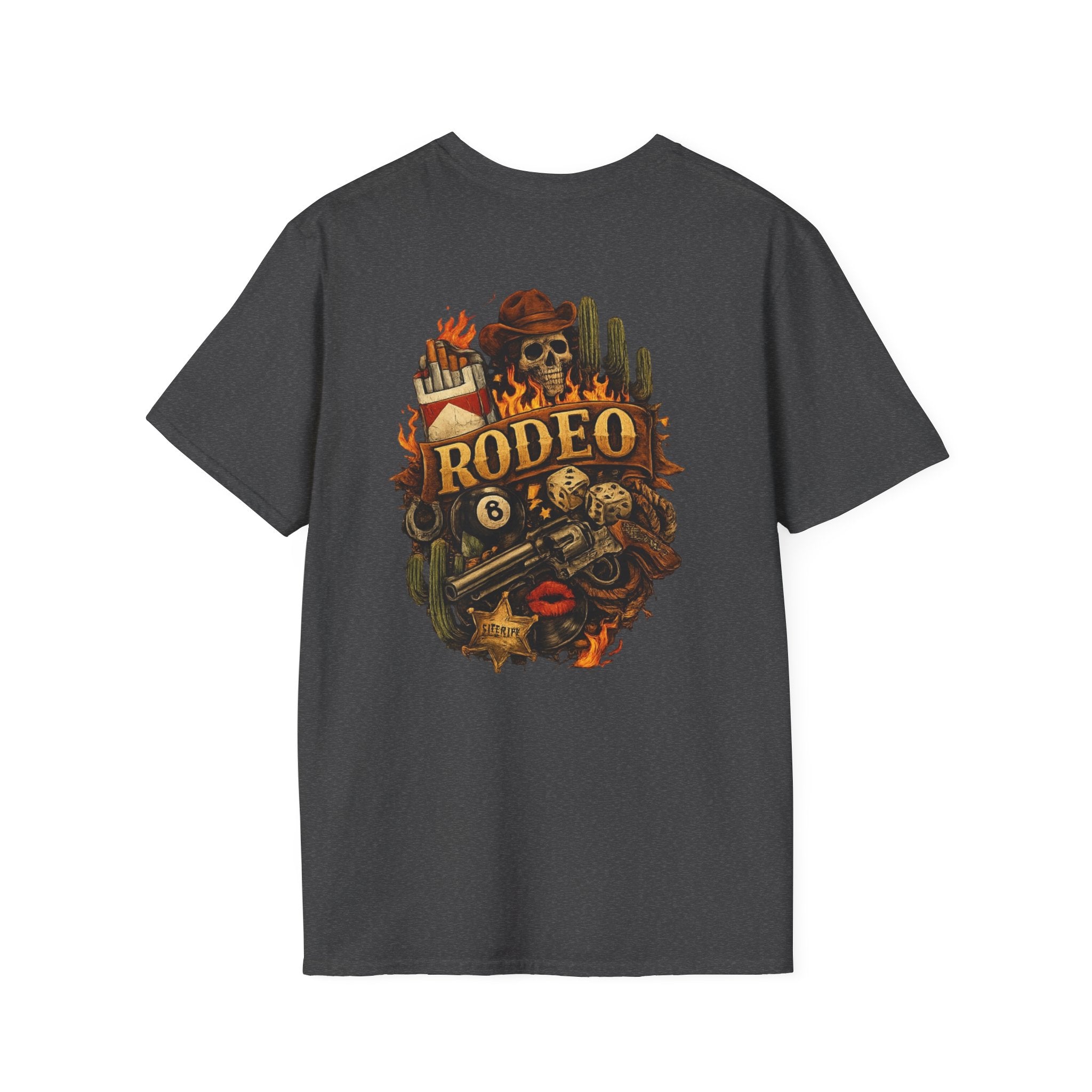 Men’s ‘RODEO’Graphic Softstyle T-Shirt