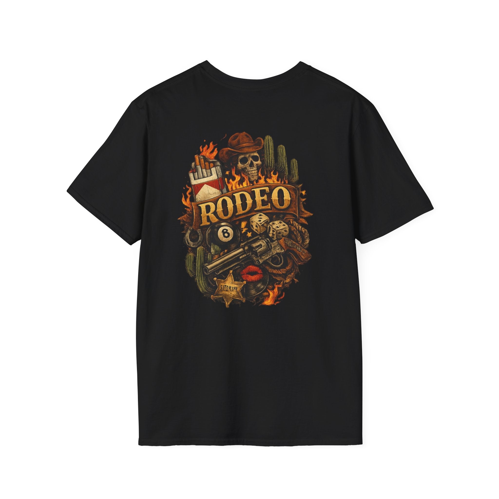 Men’s ‘RODEO’Graphic Softstyle T-Shirt