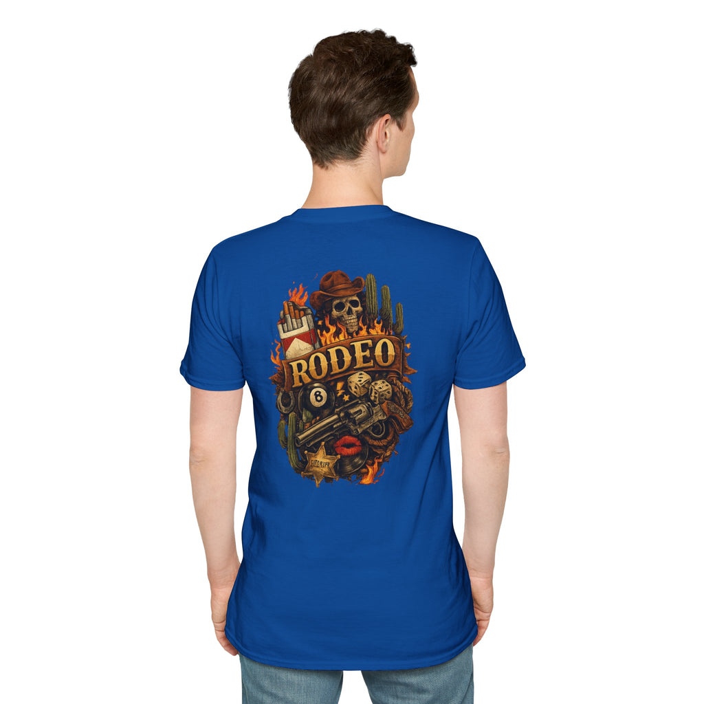 Men’s ‘RODEO’Graphic Softstyle T-Shirt