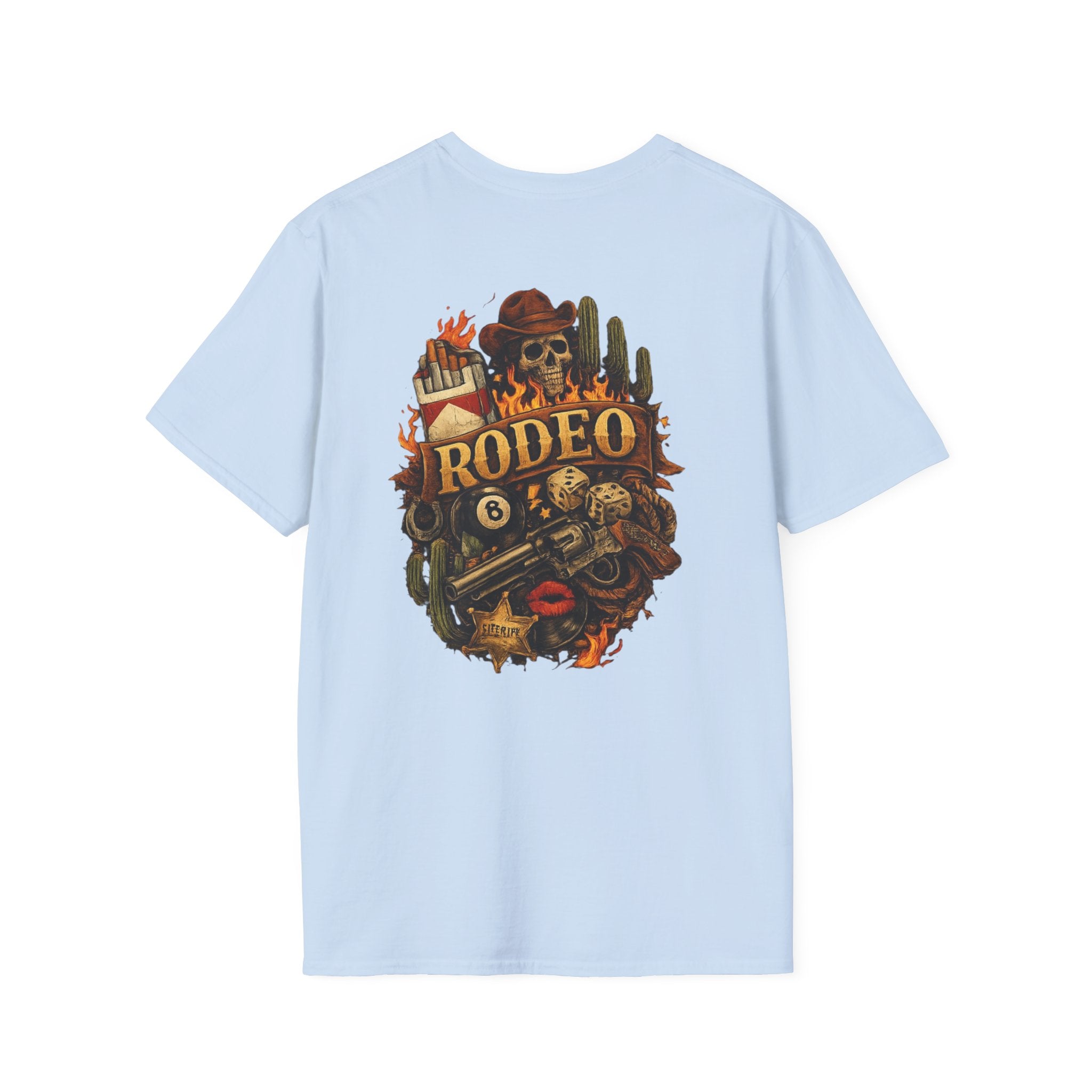 Men’s ‘RODEO’Graphic Softstyle T-Shirt